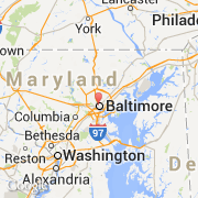Stadte.co - Baltimore (USA - Maryland) - Besuchen Sie die Stadt, Karte