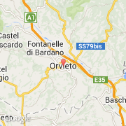 Stadte.co - Orvieto (Italien - Umbria) - Besuchen Sie die Stadt, Karte